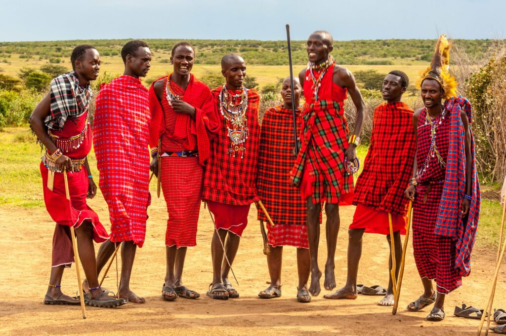 Masai Jumping in Kenya